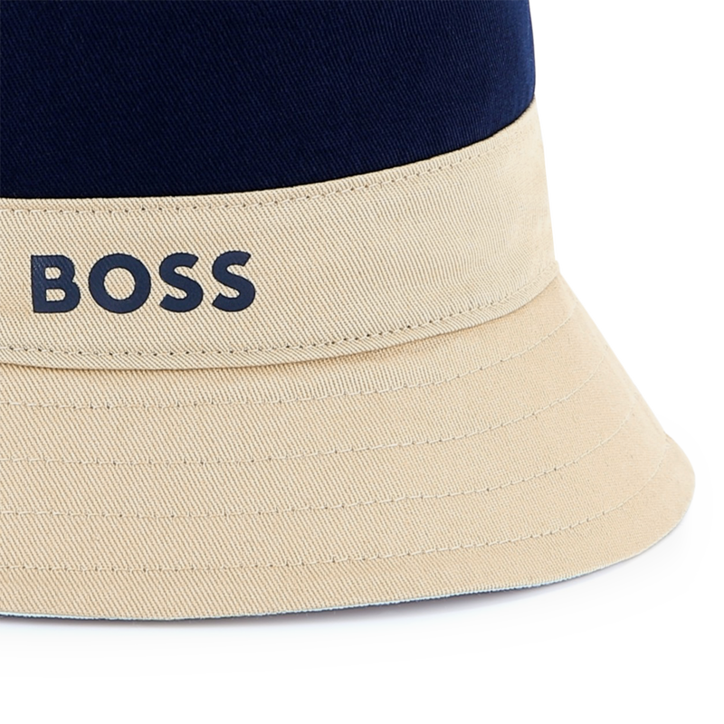 Omkeerbare katoenen bob BOSS 
                        BOY