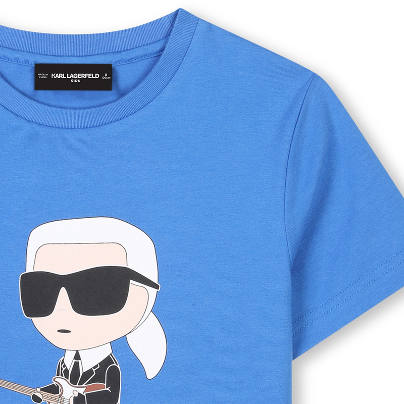 T-shirt met korte mouwen KARL LAGERFELD KIDS 
                        BOY