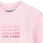 Set broek, cardigan en T-shirt BOSS 
                    MEISJE