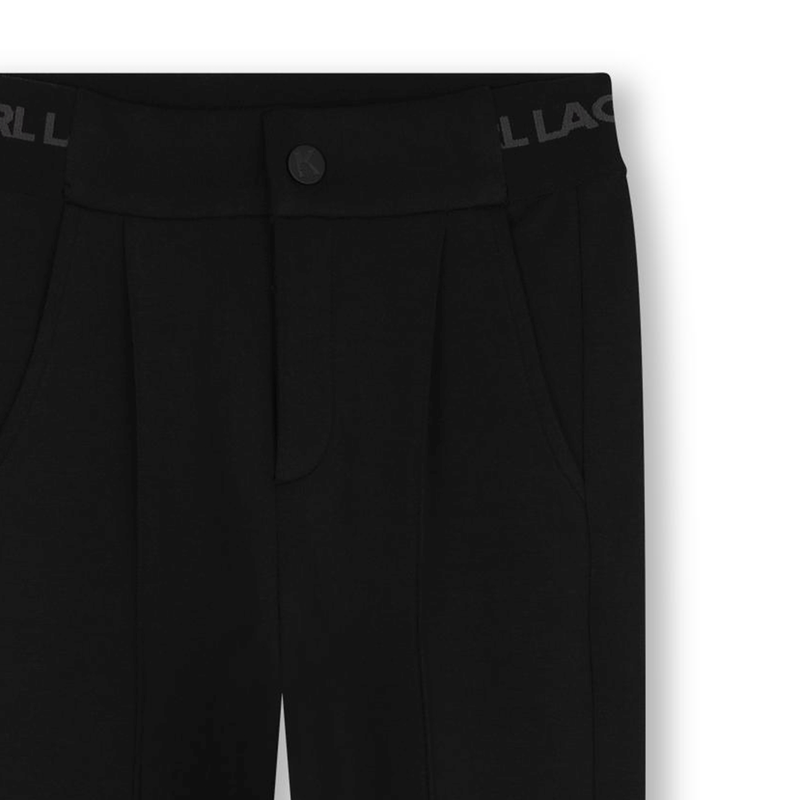 Joggingbroek met drukknoop KARL LAGERFELD KIDS 
                        BOY