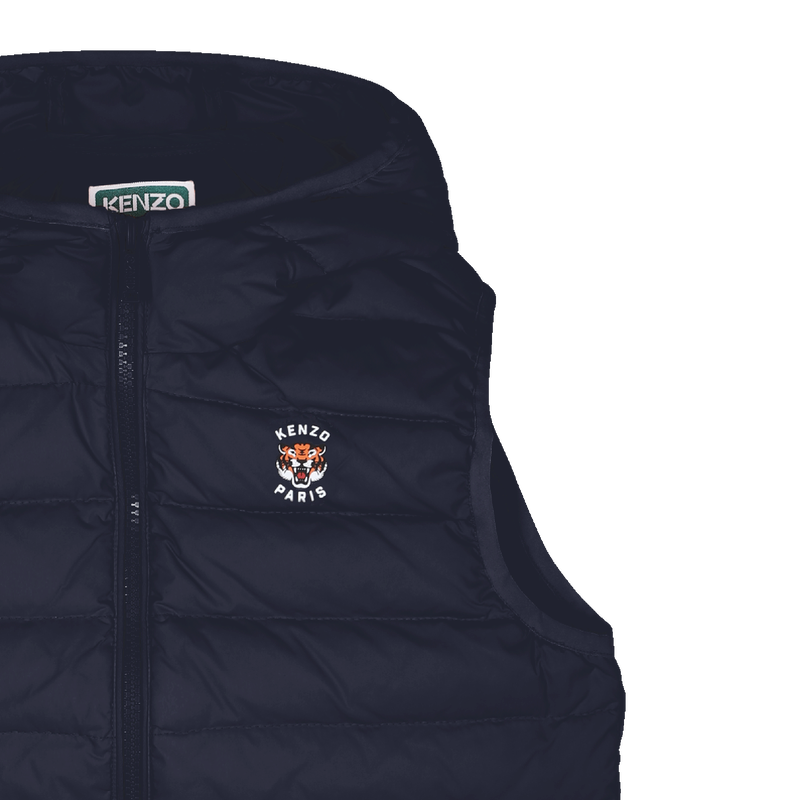 Mouwloos donsjack KENZO KIDS 
                        UNISEX