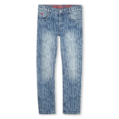 Aansluitende 5 pocket jeans HUGO BOY