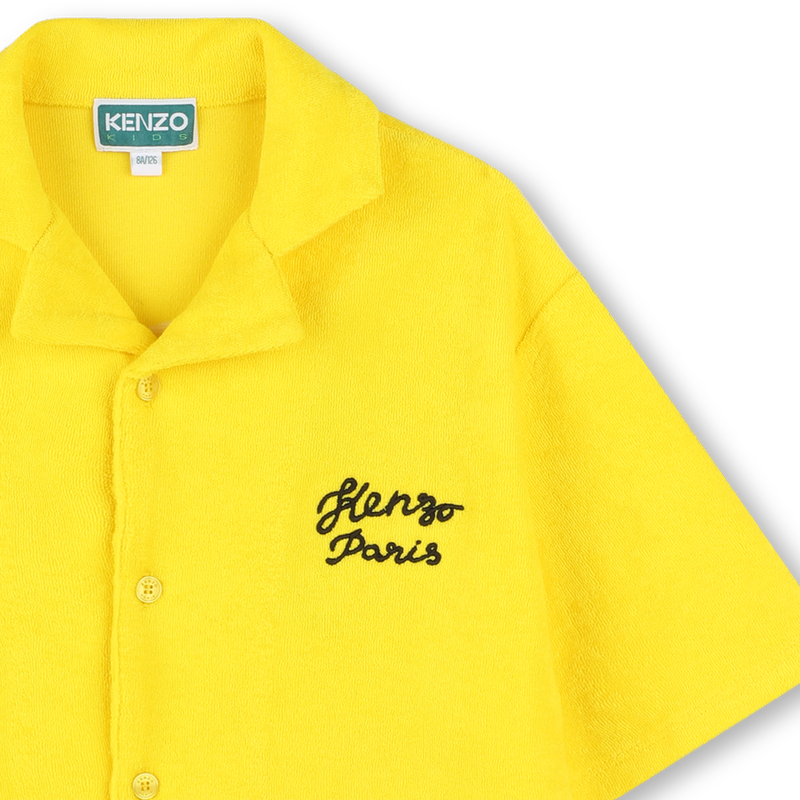 Overhemd van badstof KENZO KIDS 
                        BOY