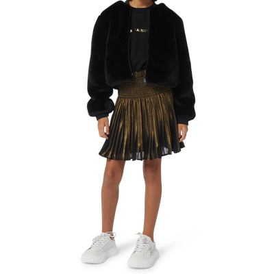 Jurk uit meerdere stoffen KARL LAGERFELD KIDS GIRL