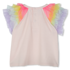 Katoenen T-shirt korte mouwen BILLIEBLUSH 
                    MEISJE