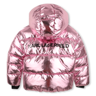 Hoofddoek met capuchon KARL LAGERFELD KIDS 
                    GIRL