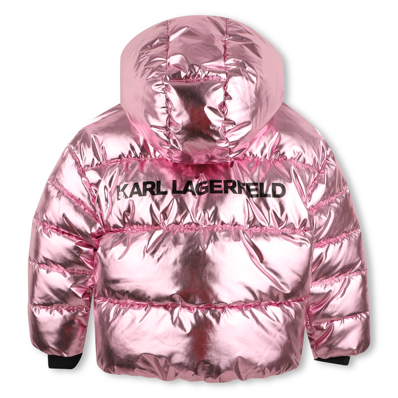 Hoofddoek met capuchon KARL LAGERFELD KIDS 
                        GIRL