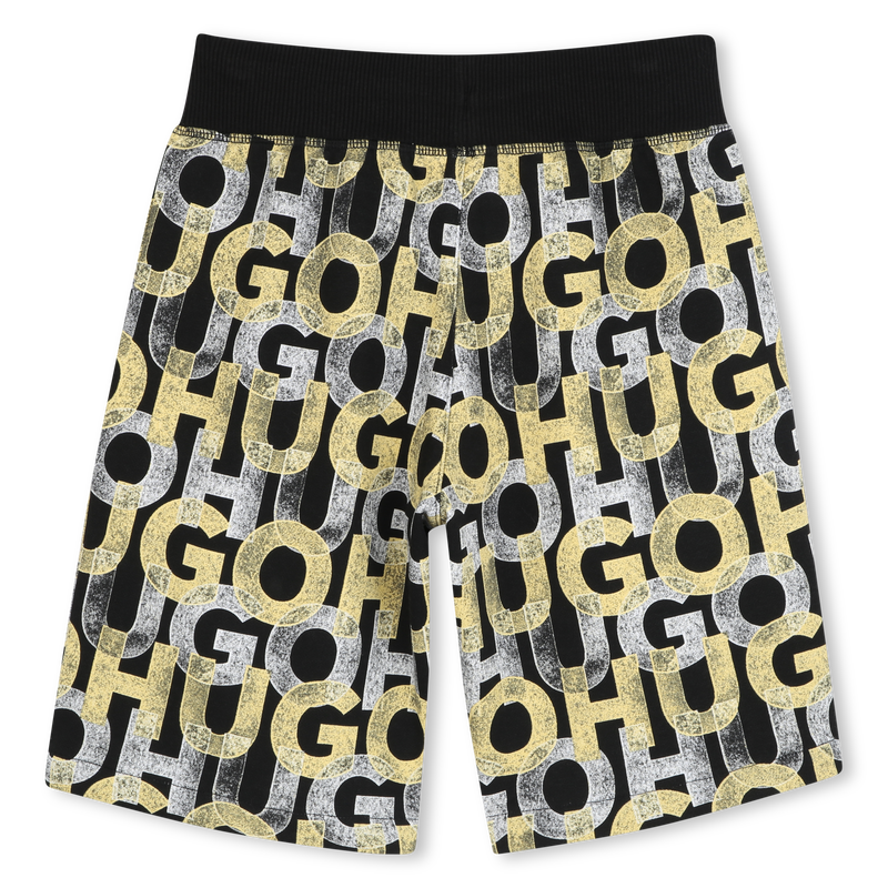Fleece joggingbermuda HUGO 
                        BOY