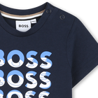 T-shirt met korte mouwen BOSS 
                    BOY