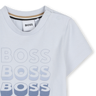 T-shirt met korte mouwen BOSS 
                    BOY