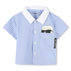 OVERHEMD + KORTE SET KARL LAGERFELD KIDS 
                    BOY
