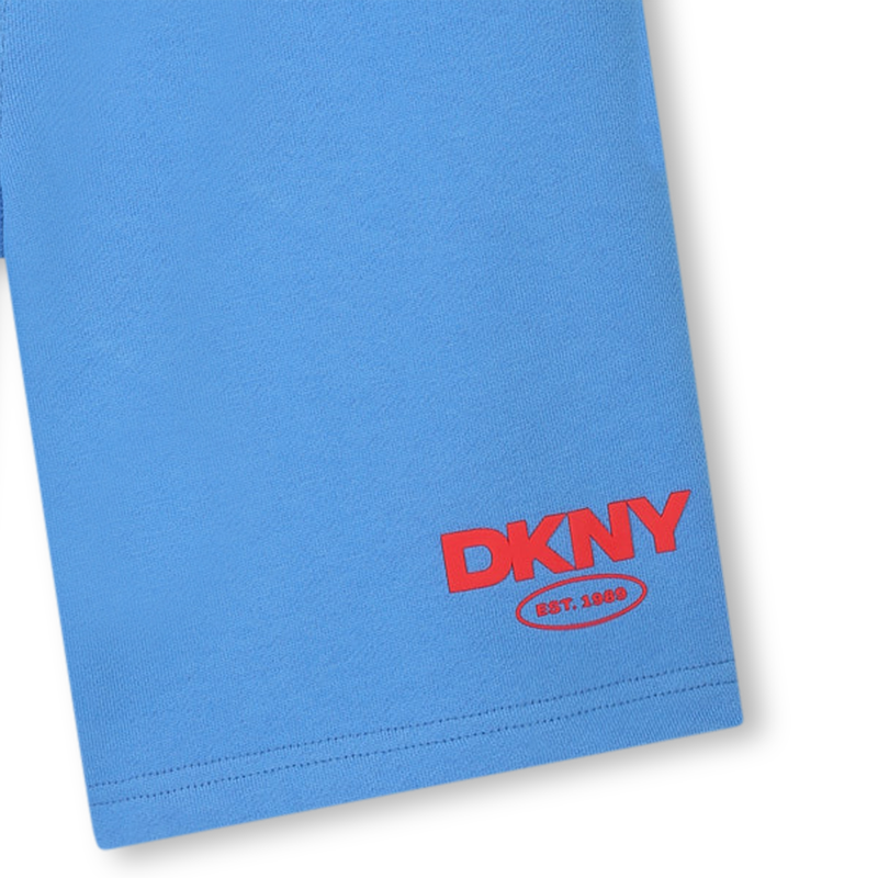 Bermuda van fleece katoen DKNY 
                        BOY