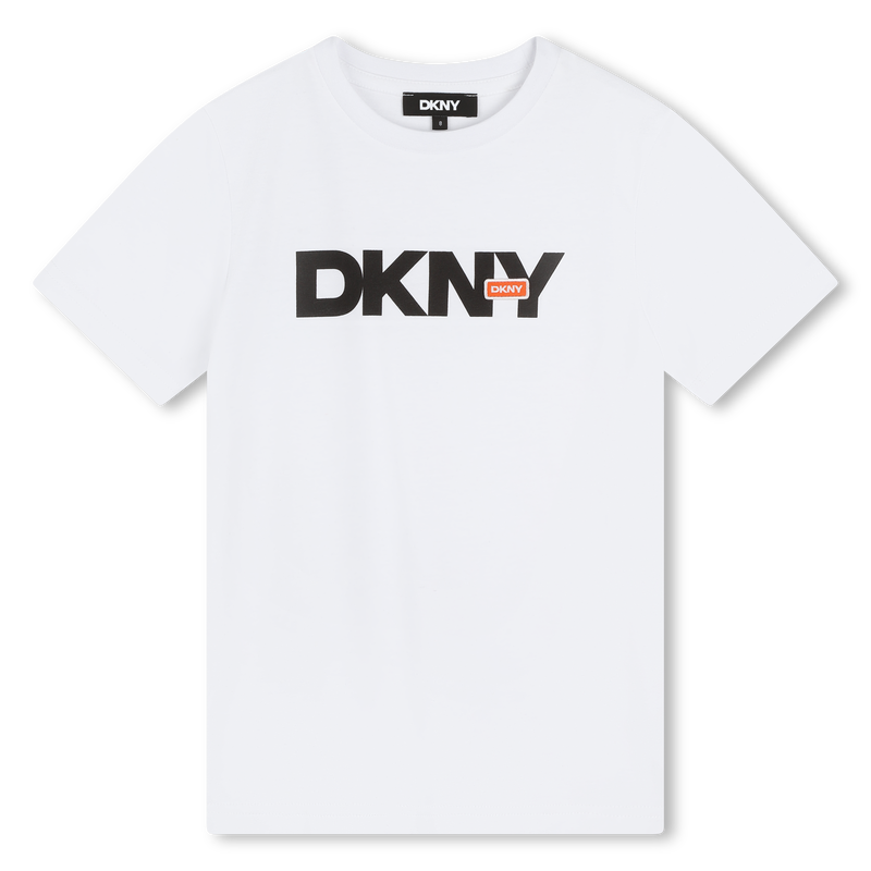 Katoenen T-shirt korte mouwen DKNY 
                        UNISEX