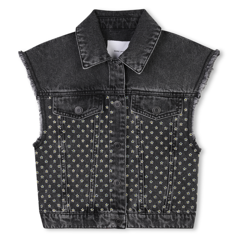 Mouwloos spijkerjasje MARC JACOBS 
                        GIRL