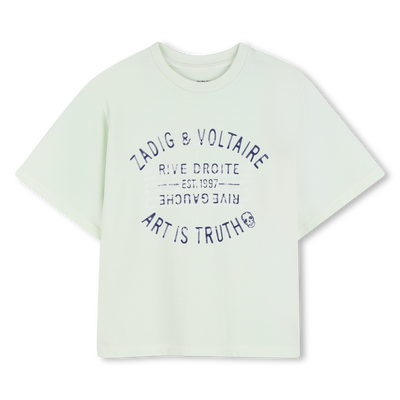 T-SHIRT MET KORTE MOUWEN ZADIG & VOLTAIRE BOY