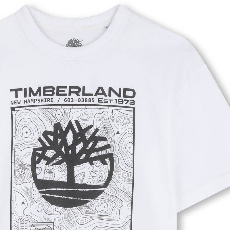 T-SHIRT MET KORTE MOUWEN TIMBERLAND 
                        BOY