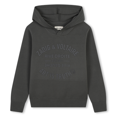 Trui van tricot met capuchon ZADIG VOLTAIRE BOY