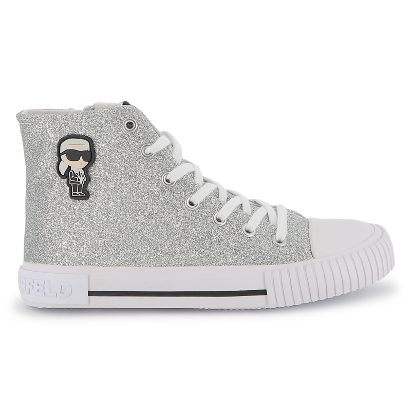 Sneakers met veters KARL LAGERFELD KIDS 
                        GIRL