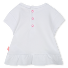 Katoenen T-shirt en short BILLIEBLUSH 
                    MEISJE