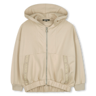 Vest met capuchon, ZAND, hi-res