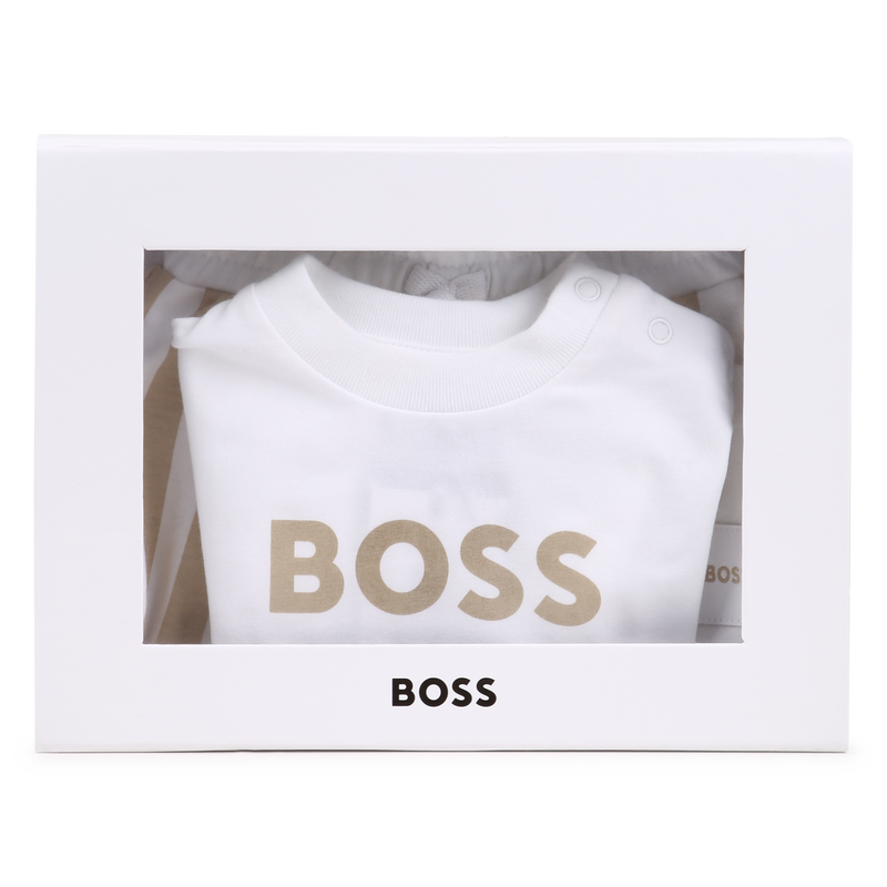 T-SHIRT + KORTE BROEK SET BOSS 
                        BOY