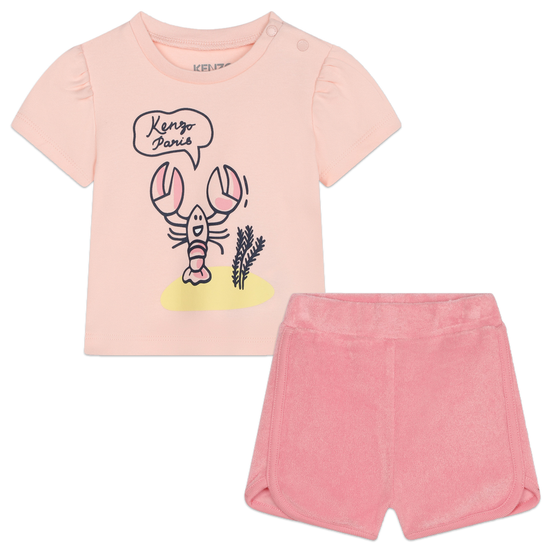 Setje - Short en T-shirt KENZO KIDS 
                        GIRL