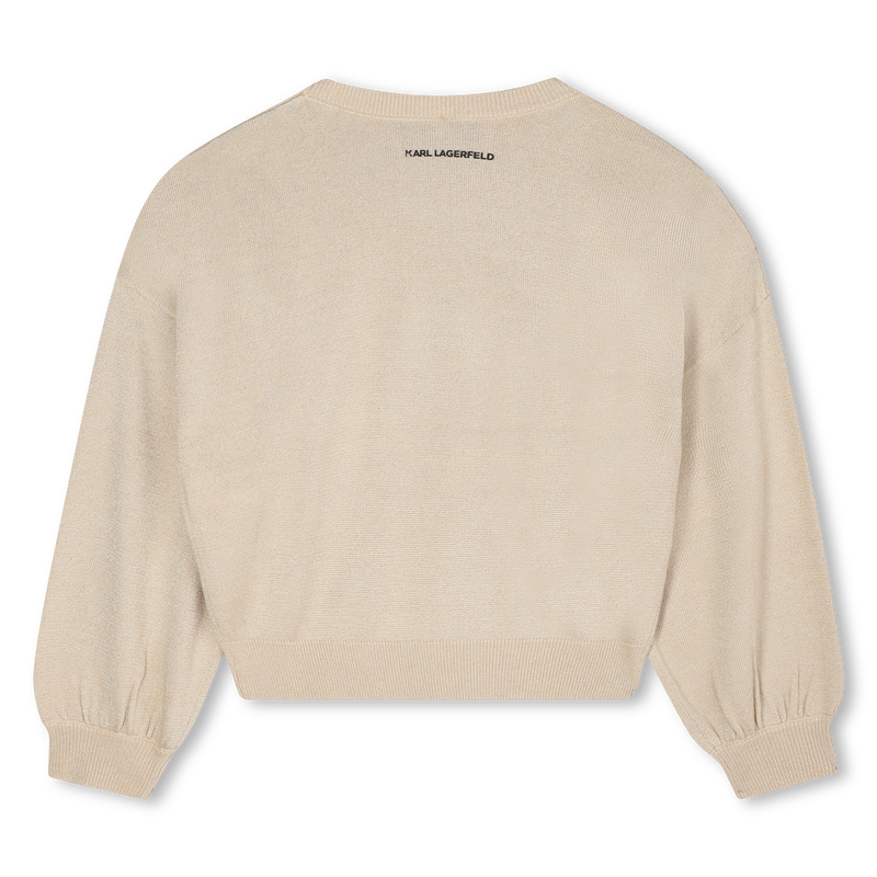 Gebreide trui KARL LAGERFELD KIDS 
                        GIRL