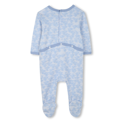 Katoenen pyjama met drukknopen KENZO KIDS BOY