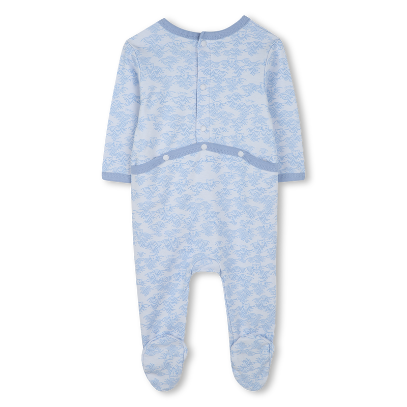 Katoenen pyjama met drukknopen KENZO KIDS 
                        BOY