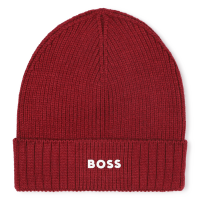 Gebreide muts met logo BOSS BOY