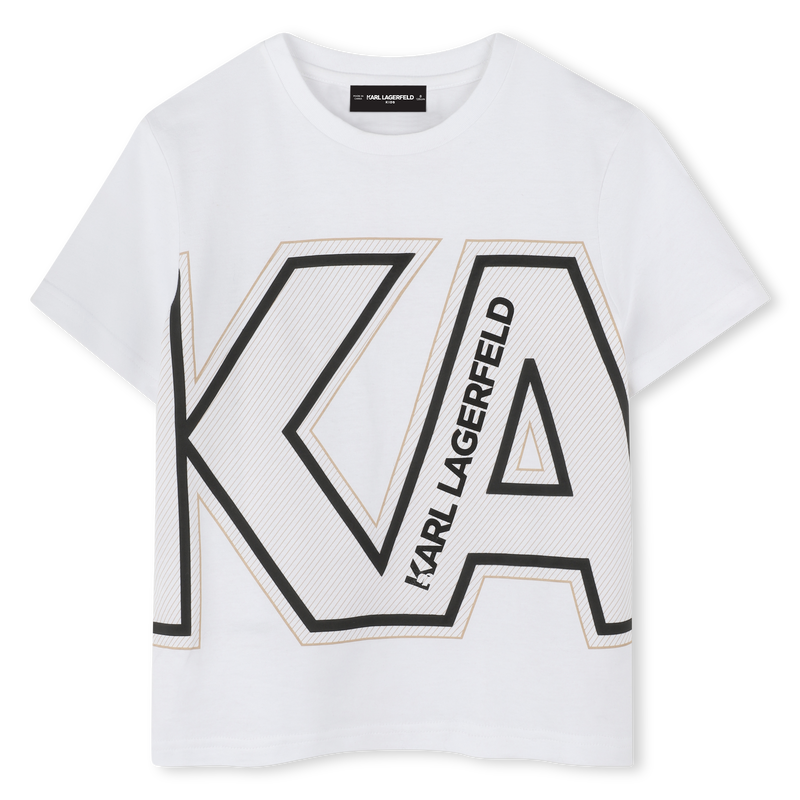 T-shirt met korte mouwen KARL LAGERFELD KIDS 
                        BOY