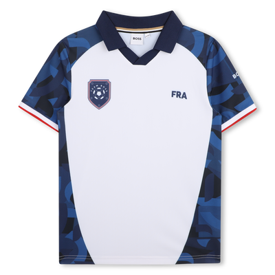 T-SHIRT MET KORTE MOUWEN BOSS BOY