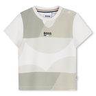 T-shirt met korte mouwen BOSS 
                    BOY