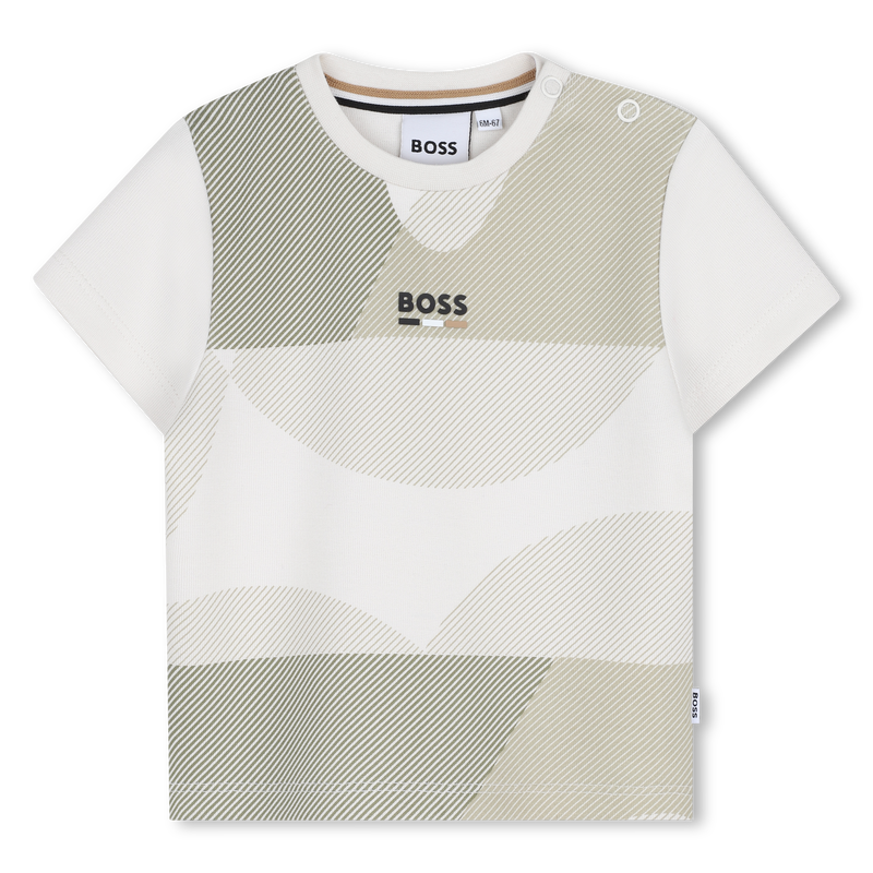 T-shirt met korte mouwen BOSS 
                        BOY