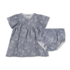 Jurk en panty set KENZO KIDS 
                    GIRL