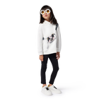 Fleece sweatshirt met capuchon MARC JACOBS 
                    GIRL