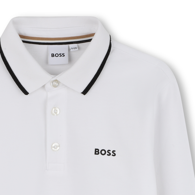 Poloshirt met lange mouwen BOSS 
                        BOY