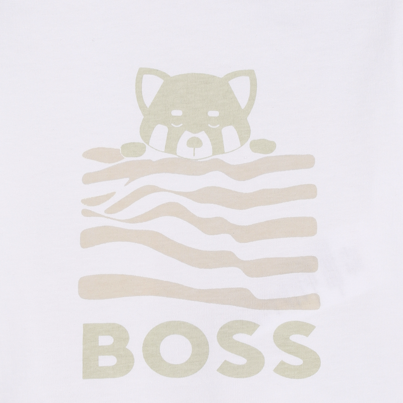 T-SHIRT + KORTE BROEK SET BOSS 
                        BOY