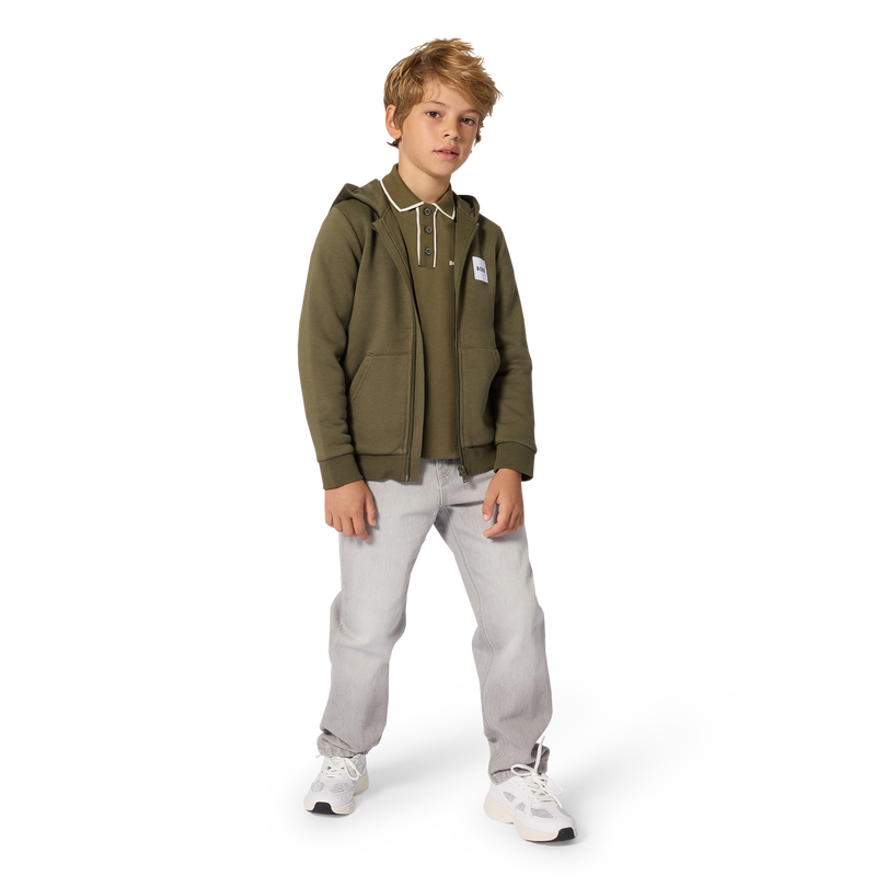 Polo met lange mouwen BOSS 
                        BOY