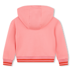Fleece sweatshirt met rits KENZO KIDS 
                    GIRL
