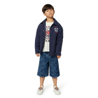 Bermuda van spijkerstof KENZO KIDS 
                    BOY