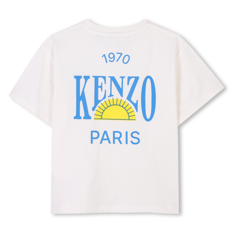 Katoenen T-shirt, korte mouwen KENZO KIDS 
                        BOY