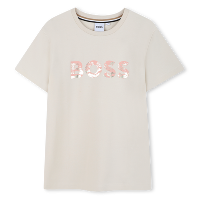 T-shirt met korte mouwen BOSS GIRL