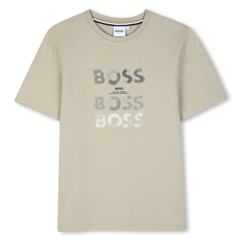 T-shirt met korte mouwen BOSS 
                        BOY