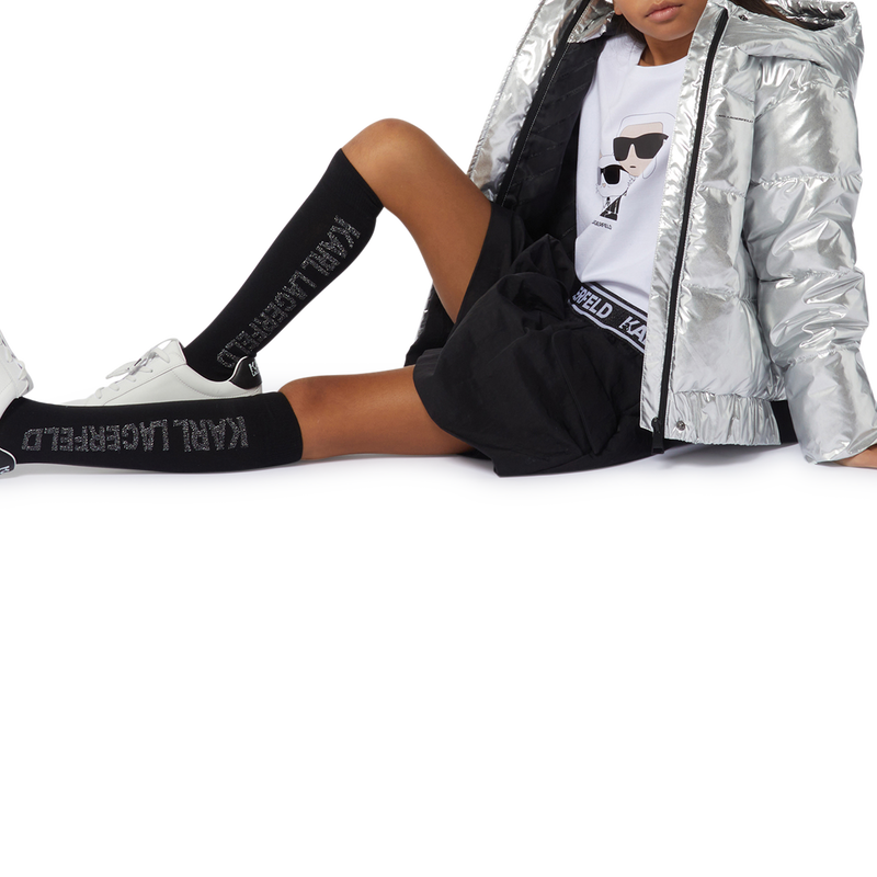 T-shirt met print KARL LAGERFELD KIDS 
                        GIRL