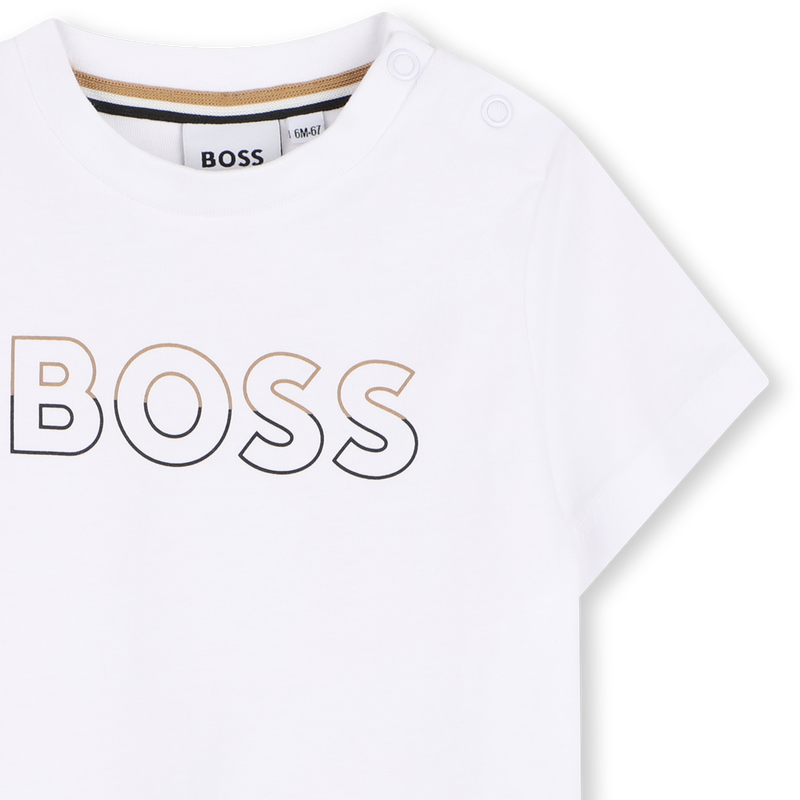 SET T-SHIRT EN BERMUDA BOSS 
                        BOY