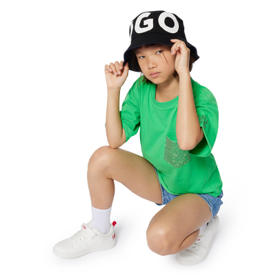 Short met zakken in jeansstof HUGO GIRL