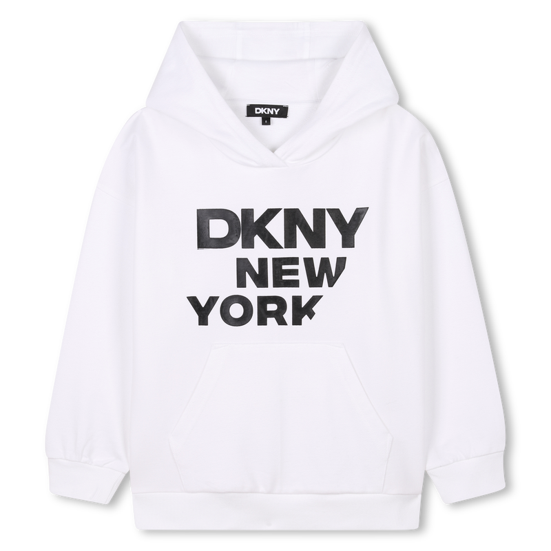 Sweatshirt met reli&euml;f-print DKNY 
                        UNISEX