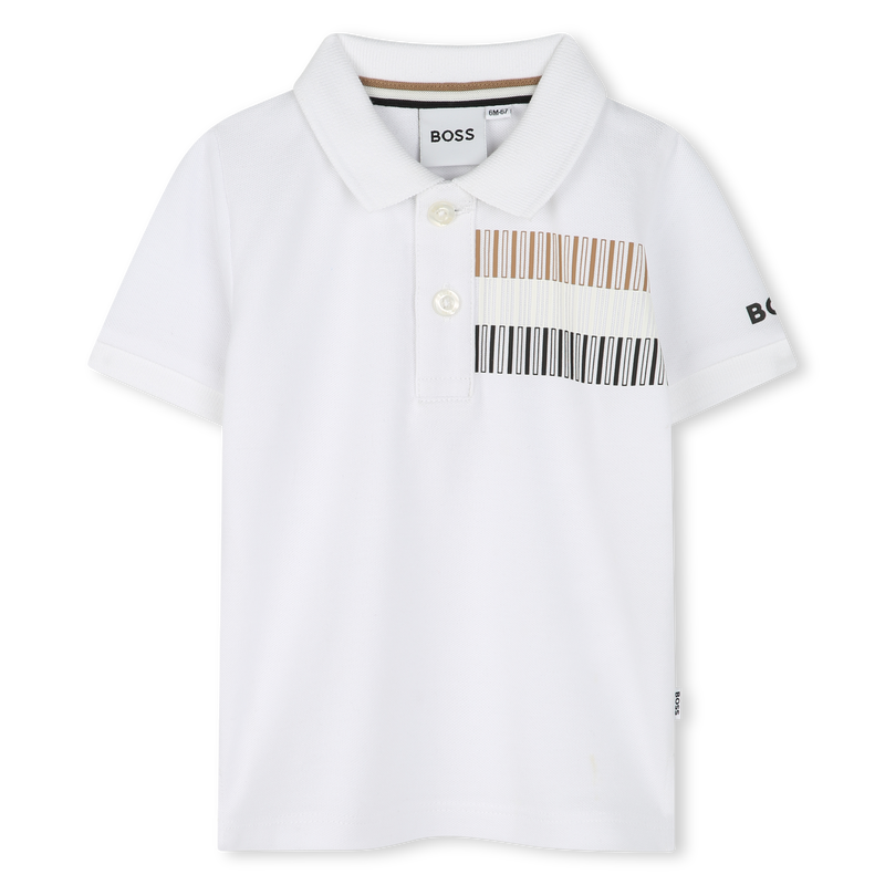 Polo met korte mouwen BOSS 
                        BOY