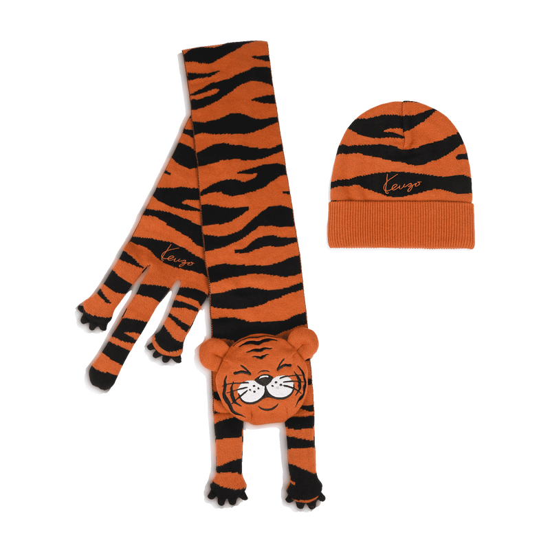 Sjaal en muts set KENZO KIDS 
                        UNISEX